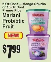 Super Fresh Mariani Probiotic Fruit offer
