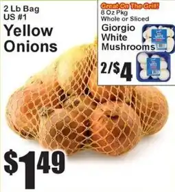 Super Fresh Giorgio White Mushrooms offer