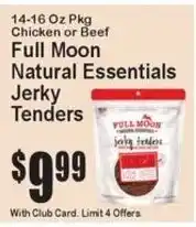 Super Fresh Full Moon Natural Essentials Jerky Tenders offer