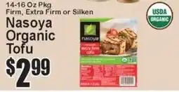 Super Fresh Nasoya Organic Tofu offer