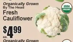 Super Fresh Fresh Cauliflower offer
