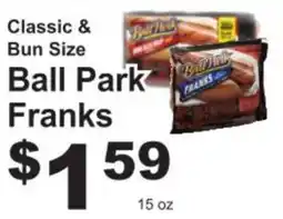 Save a Lot Ball Park Franks offer
