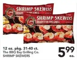 Pete's Fresh Market The BBQ Bay Grilling Co. Shrimp Skewers offer