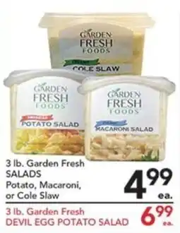 Pete's Fresh Market Garden Fresh Salads Potato, Macaroni, or Cole Slaw offer