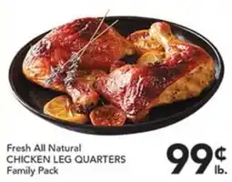 Pete's Fresh Market Fresh All Natural Chicken Leg Quarters offer
