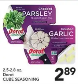 Pete's Fresh Market Dorot cube seasoning offer