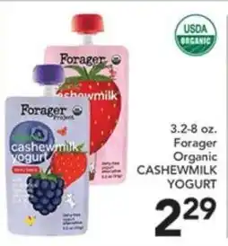 Pete's Fresh Market Forager organic cashewmilk yogurt offer