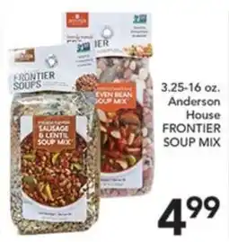 Pete's Fresh Market Anderson House Frontier Soup Mix offer