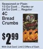 4C Bread Crumbs