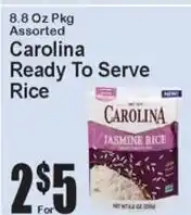 Super Fresh Carolina ready to serve rice offer