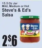 Super Fresh Steve's & Ed's Salsa offer