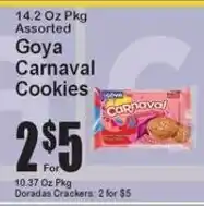 Super Fresh Goya carnival cookies offer