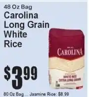 Super Fresh Carolina long grain white rice offer