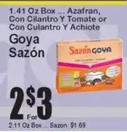 Super Fresh Goya SazΓ³n offer