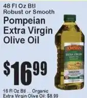 Super Fresh Pompeian extra virgin olive oil offer