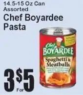 Super Fresh Chef Boyardee pasta offer