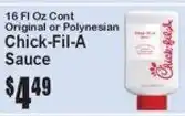 Super Fresh Chick-Fil-A Sauce offer