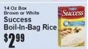 Super Fresh Success boil-in-bag rice offer