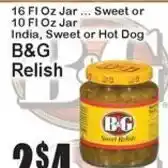 Super Fresh B&G relish offer