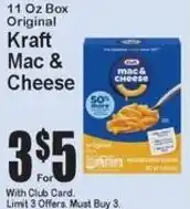 Super Fresh Kraft Original Mac & Cheese offer
