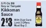 Super Fresh Kikkoman Soy Sauce offer