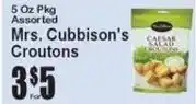 Super Fresh Mrs. Cubbison's Croutons offer