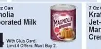 Super Fresh Magnolia decorated milk offer