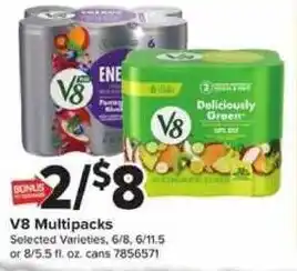 V8 Multipacks