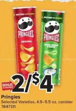 Giant Food Pringles offer