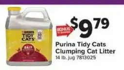 Giant Food Purina Tidy Cats Clumping Cat Litter offer