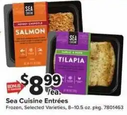 Giant Food Sea Cuisine Entrées offer