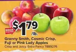 Giant Food Granny Smith, Cosmic Crisp, Fuji or Pink Lady Apples offer