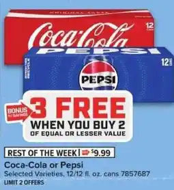 Giant Food Coca-Cola or Pepsi offer