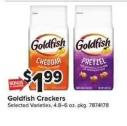 Giant Food Goldfish Crackers offer
