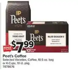 Giant Food Peet's Coffee offer