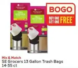 Winn Dixie Se Grocers 13 Gallon Trash Bags offer