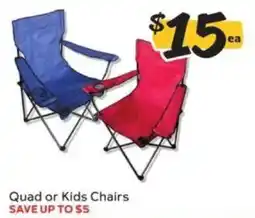 Winn Dixie Quad or Kids Chairs offer