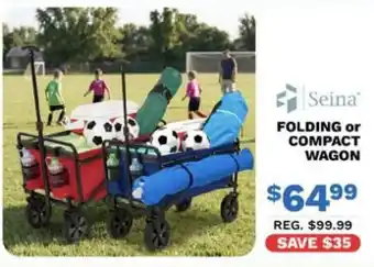 Seina folding or compact wagon