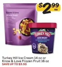 Winn Dixie Turkey Hill ice cream or know & love frozen fruit offer