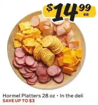 Winn Dixie Hormel Platters offer