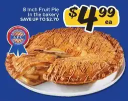 Winn Dixie American Pie Council 8 inch fruit pie offer