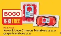 Winn Dixie Know & Love Crimson Tomatoes offer