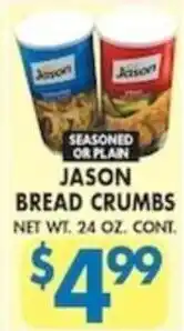 Associated Jason bread crumbs offer