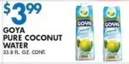 Associated Goya pure coconut water offer