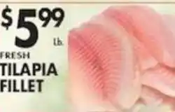 Associated Fresh Tilapia Fillet offer