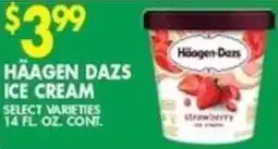 Associated Haagen Dazs ice cream offer