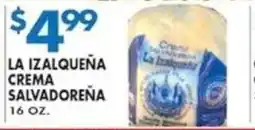Associated La Izalquena crema salvadoreña offer
