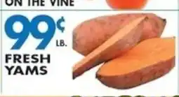 Associated Fresh Yams offer