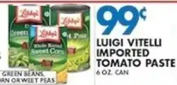 Associated Luigi Vitelli imported tomato paste offer