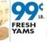 Associated Fresh Yams offer